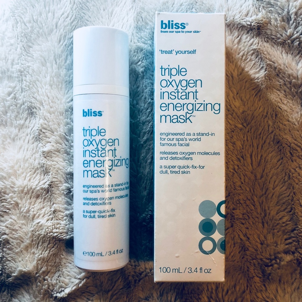 Bliss triple oxygen energizing mask